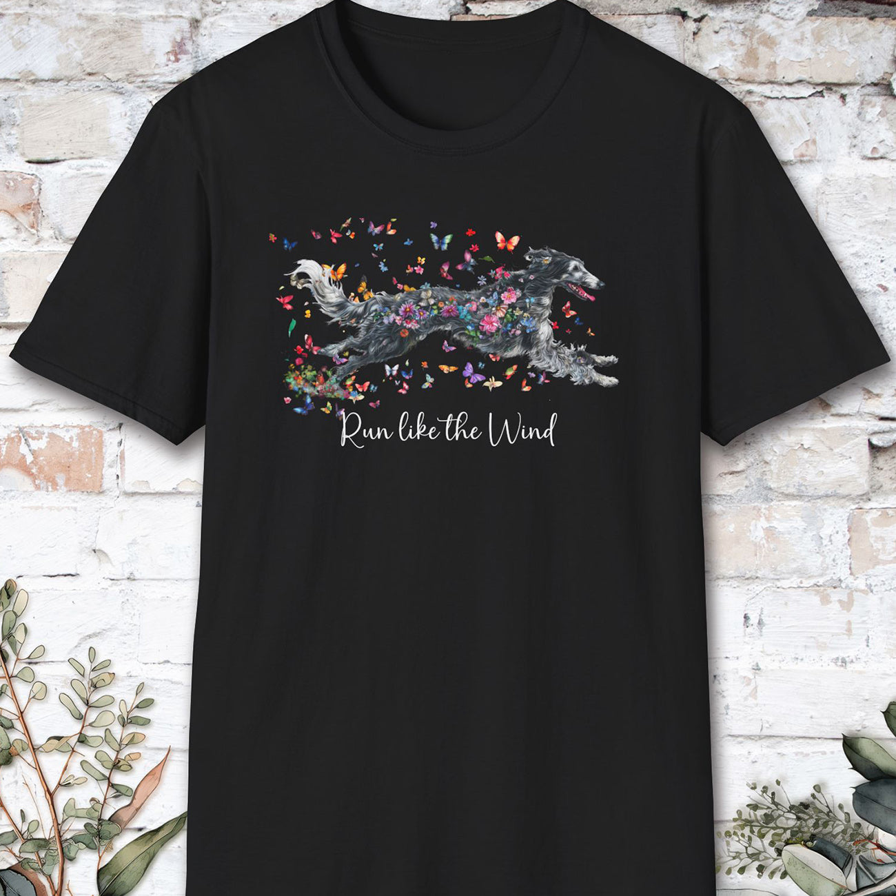 Silken Windhound, Run like the Wind unisex T-Shirt