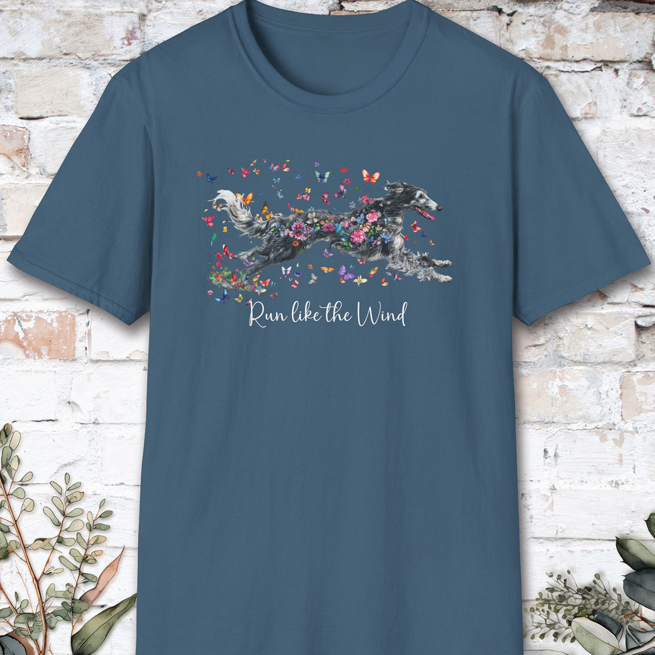 Silken Windhound, Run like the Wind unisex T-Shirt