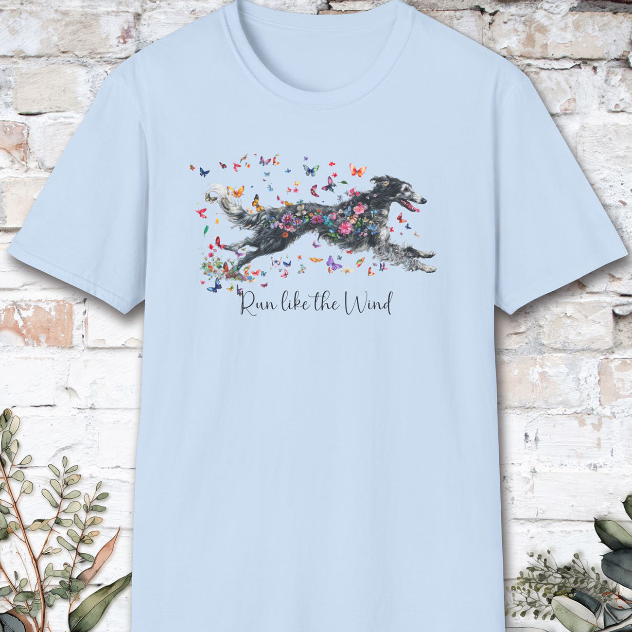Silken Windhound, Run like the Wind unisex T-Shirt