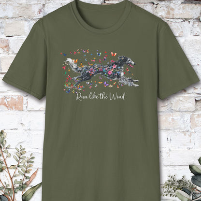 Silken Windhound, Run like the Wind unisex T-Shirt