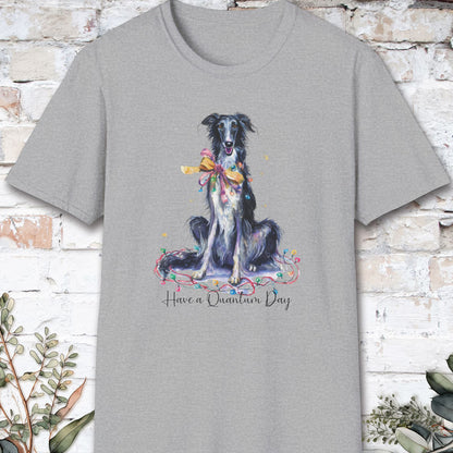 Silken Windhound - Have a Quantum Day unisex T-Shirt