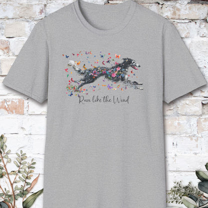 Silken Windhound, Run like the Wind unisex T-Shirt