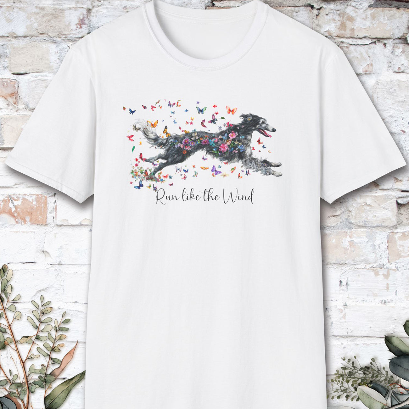 Silken Windhound, Run like the Wind unisex T-Shirt