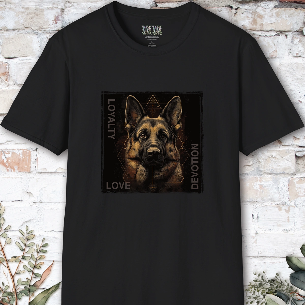 German Shepherd, Devotion, Loyalty, Love T-Shirt