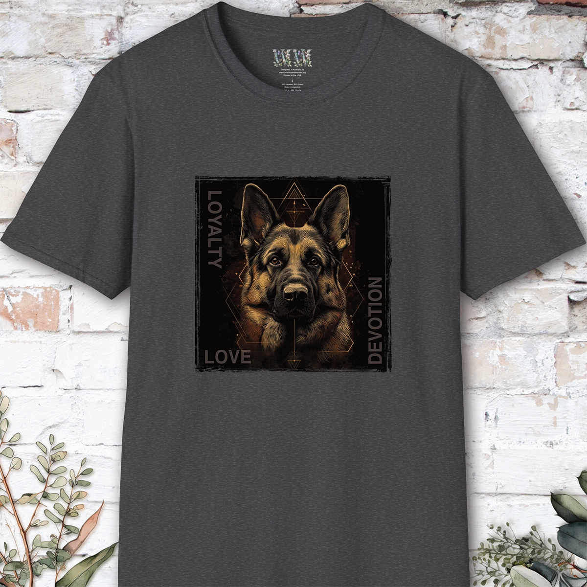 German Shepherd, Devotion, Loyalty, Love T-Shirt