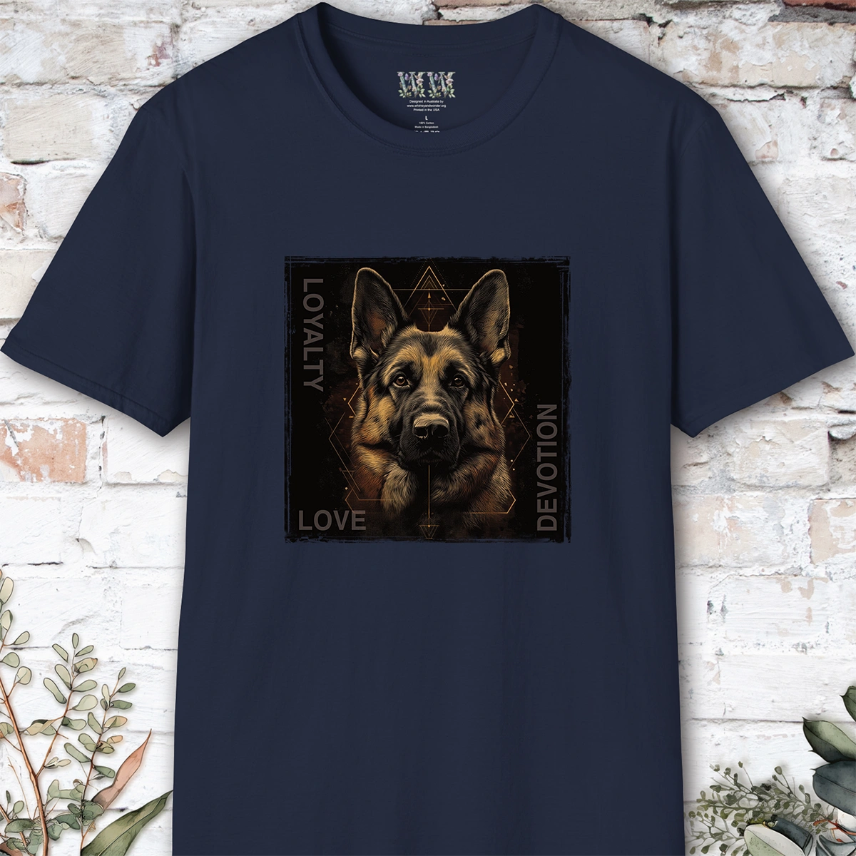 German Shepherd, Devotion, Loyalty, Love T-Shirt