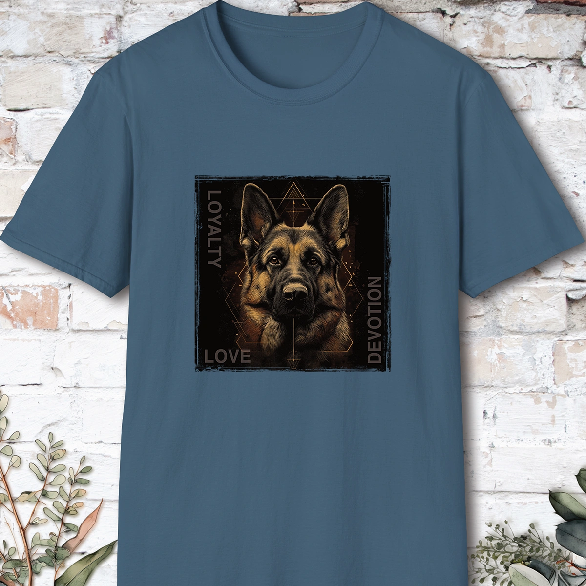 German Shepherd, Devotion, Loyalty, Love T-Shirt