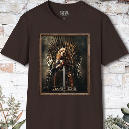 Cocker Spaniel, Game of Bones, Unisex T shirt