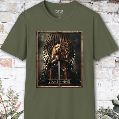 Cocker Spaniel, Game of Bones, Unisex T shirt