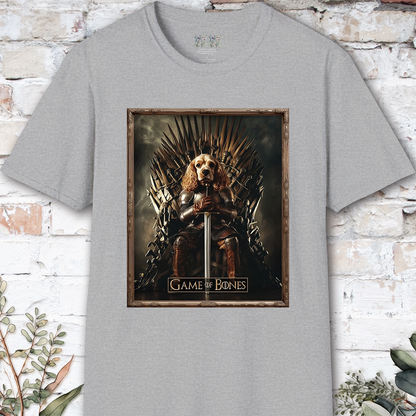 Cocker Spaniel, Game of Bones, Unisex T shirt