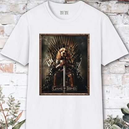 Cocker Spaniel, Game of Bones, Unisex T shirt