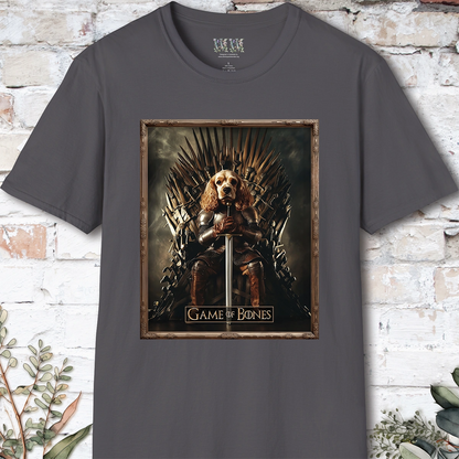 Cocker Spaniel, Game of Bones, Unisex T shirt