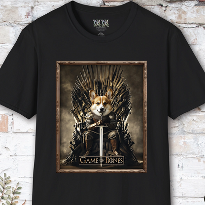 Corgi, Game of Bones, Unisex T shirt