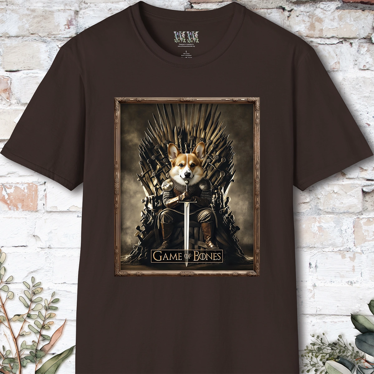 Corgi, Game of Bones, Unisex T shirt