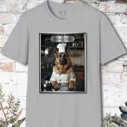 German Shepherd #2 Chef Unisex T shirt