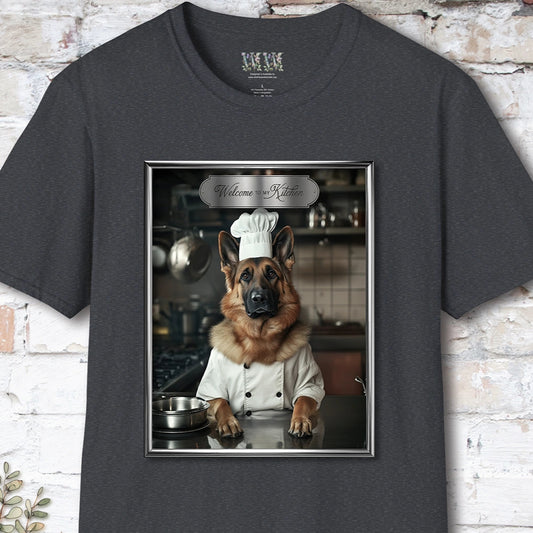 German Shepherd #2 Chef Unisex T shirt