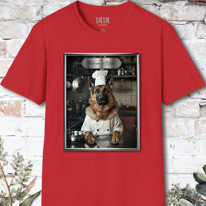 German Shepherd #2 Chef Unisex T shirt