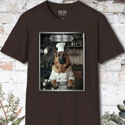 German Shepherd #2 Chef Unisex T shirt