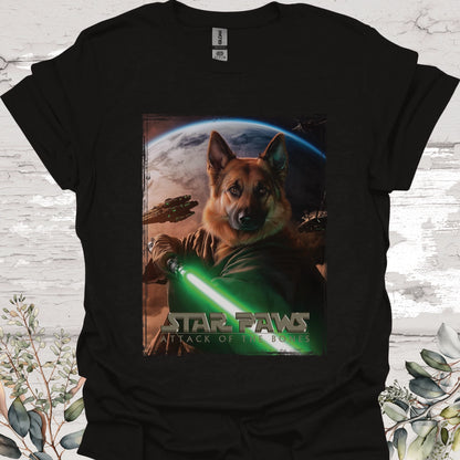 German Shepherd #2 Star Paws Unisex T shirt