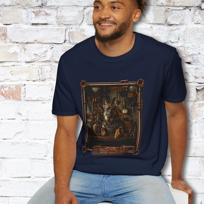 Steampunk German Shepherd #2 Unisex T shirt