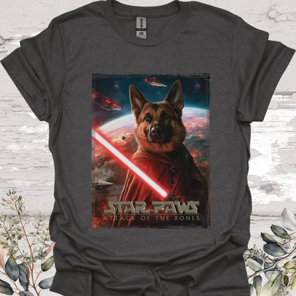 German Shepherd #1 Star Paws Unisex T shirt