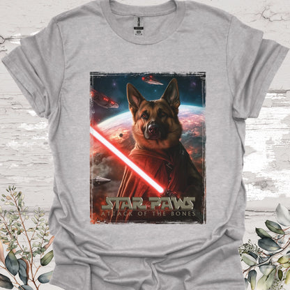 German Shepherd #1 Star Paws Unisex T shirt