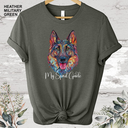 German Shepherd 'My Spirit Guide' T shirt