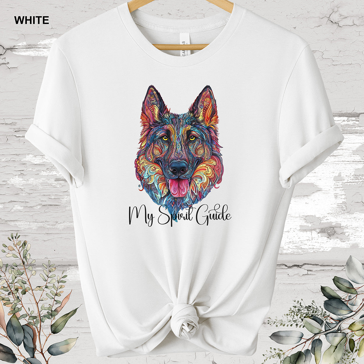 German Shepherd 'My Spirit Guide' T shirt