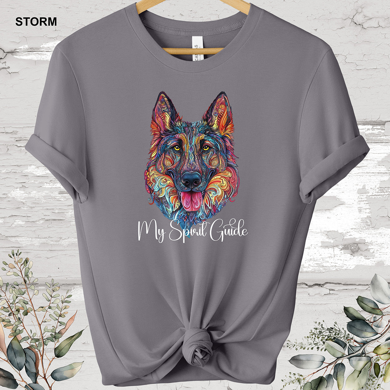 German Shepherd 'My Spirit Guide' T shirt