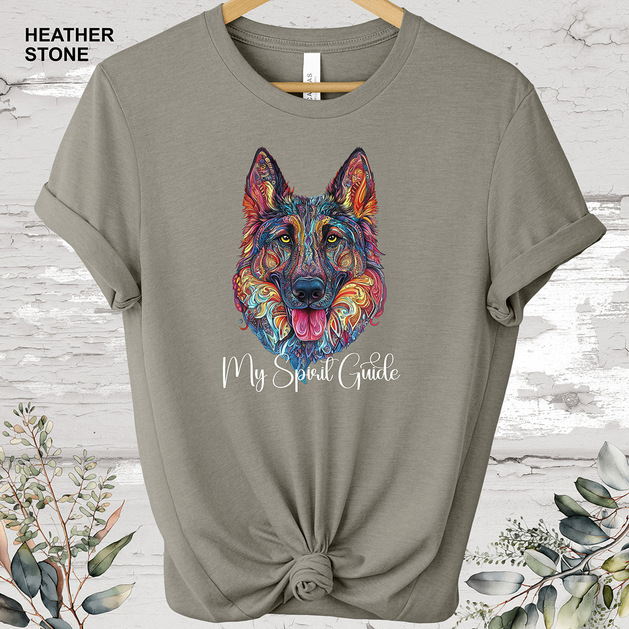 German Shepherd 'My Spirit Guide' T shirt