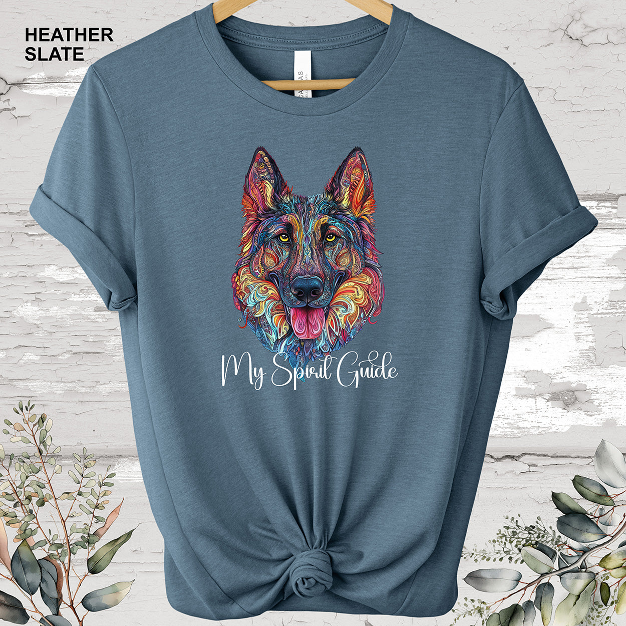 German Shepherd 'My Spirit Guide' T shirt