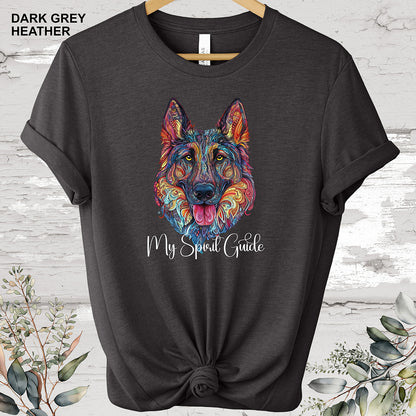 German Shepherd 'My Spirit Guide' T shirt