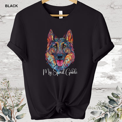 German Shepherd 'My Spirit Guide' T shirt