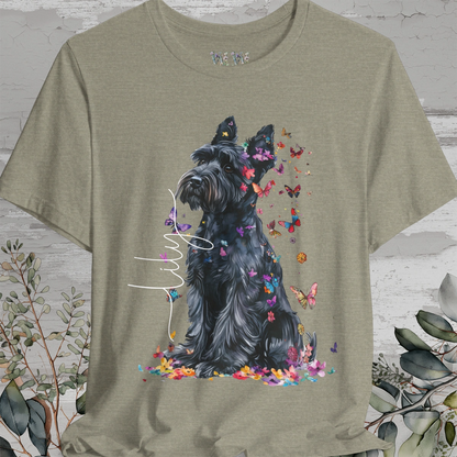 Giant Schnauzer Floral  Personalized T shirt