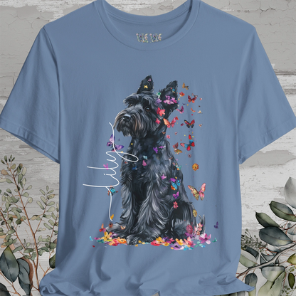 Giant Schnauzer Floral  Personalized T shirt