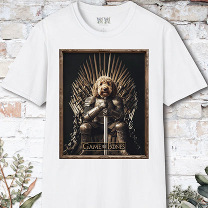 Golden Doodle, Game of Bones, Unisex T shirt