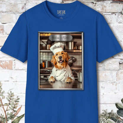 Golden Retriever Chef Unisex T shirt