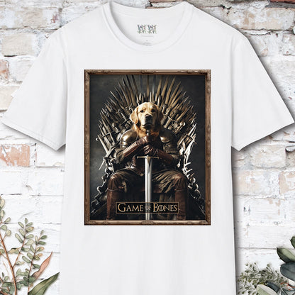 Golden Retriever, Game of Bones, Unisex T shirt