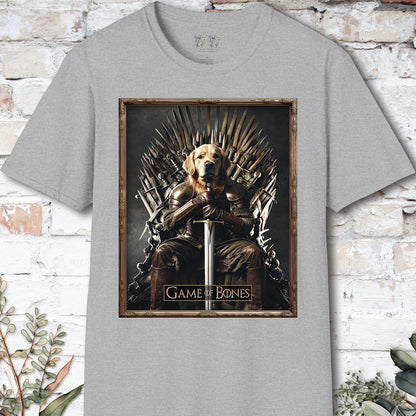 Golden Retriever, Game of Bones, Unisex T shirt