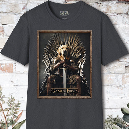 Golden Retriever, Game of Bones, Unisex T shirt