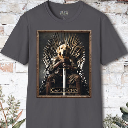 Golden Retriever, Game of Bones, Unisex T shirt