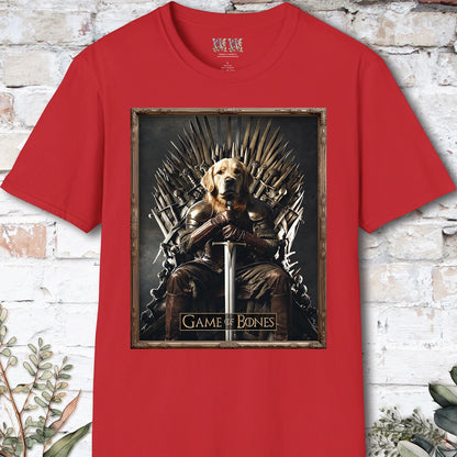 Golden Retriever, Game of Bones, Unisex T shirt