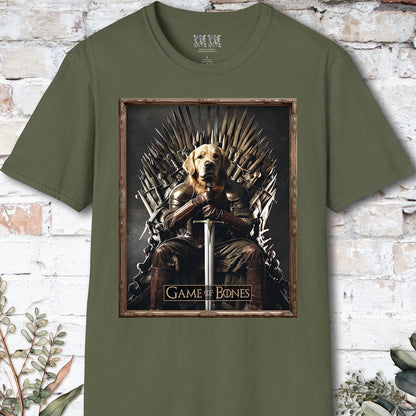 Golden Retriever, Game of Bones, Unisex T shirt