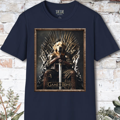 Golden Retriever, Game of Bones, Unisex T shirt