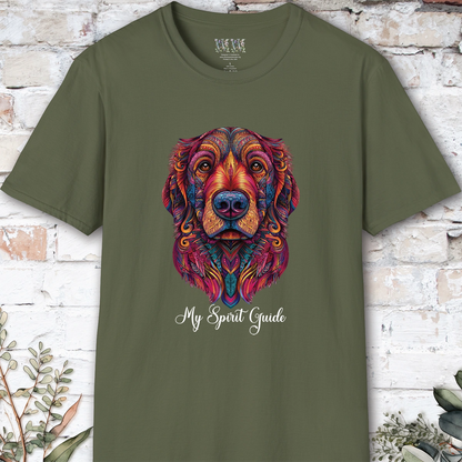 Golden Retriever #1, My Spirit Guide, Short Sleeve Unisex Tee