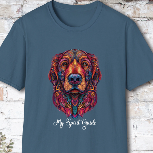 Golden Retriever #1, My Spirit Guide, Short Sleeve Unisex Tee