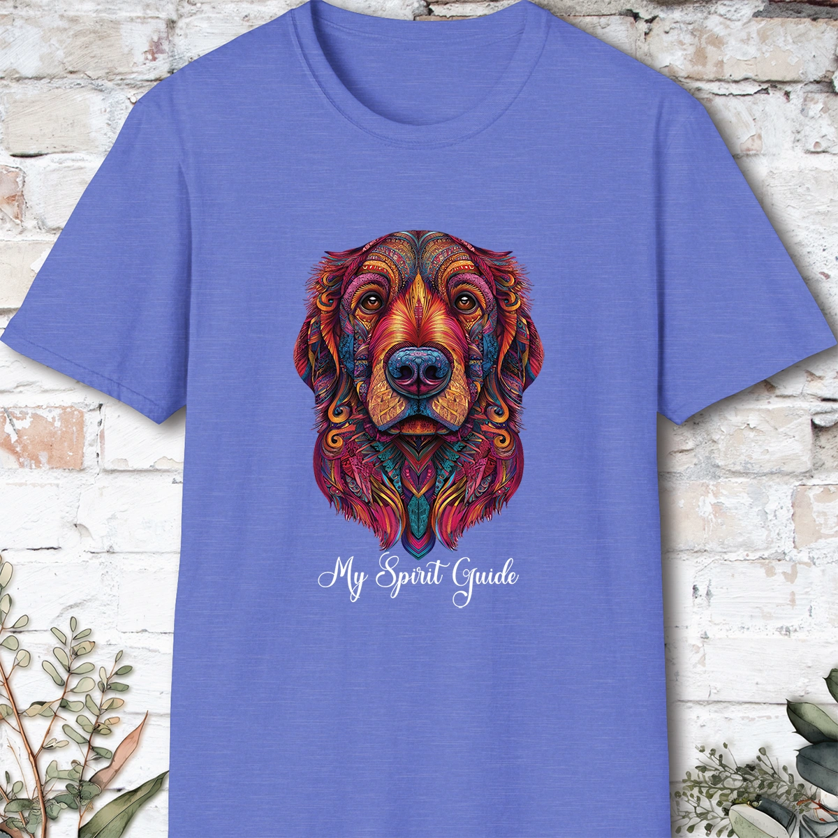Golden Retriever #1, My Spirit Guide, Short Sleeve Unisex Tee