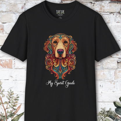 Golden Retriever #2, My Spirit Guide, Short Sleeve Unisex Tee