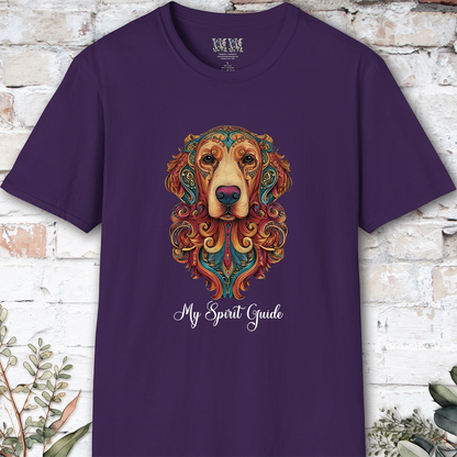 Golden Retriever #2, My Spirit Guide, Short Sleeve Unisex Tee