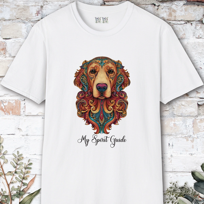 Golden Retriever #2, My Spirit Guide, Short Sleeve Unisex Tee